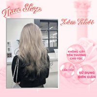 [ Nhuộm Siêu Dưỡng ] Thuốc nhuộm tóc màu Xám Khói . Màu nhuộm sử dụng tại nhà