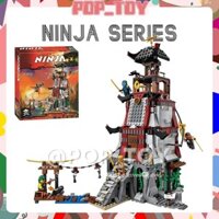 【 Ninjago Series 】 MOC 70594 Ninja Ngọn Hải Đăng Phòng Chiến Đấu Khối Xây Dựng Lắp Ráp Trang Trí Giáo Dục Trẻ Em Đồ Chơi Bé Trai Quà Tặng