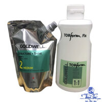 [ NK ] Cặp thuốc uốn Goldwell Structure + Topform Fix 1/1 400ml/1000ml