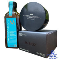 [ NK ] Combo tạo kiểu, chăm sóc tóc dành cho nam Moroccanoil và Morris Motley