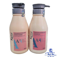 [ NK ] Dầu Gội Dầu Xả Kella A + Dành cho tóc nhuộm, uốn, duỗi ( màu hồng) 500mlx2