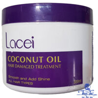 [ NK ] Hấp dầu dừa Lacei Pure Coconut Oil Hair Damaged Treatment 300ml