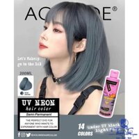 [ NK ] Kem nhuộm tóc Semi UV Neon Không Amoniac trên nền tóc tẩy Level 9 - Steel Gray Xám Chì 200ml [ New ]