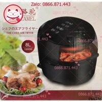 ⚡𝐅𝐑𝐄𝐄𝐒𝐇𝐈𝐏⚡ NỒI CHIÊN KHÔNG DẦU CAMEL 8L - QA