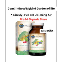 [ NỘI ĐỊA MỸ- CÓ BILL- AIR] Canxi hữu cơ Mykind Garden of life BILL US