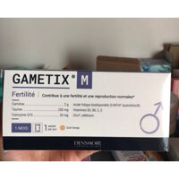 [ Nội địa Pháp ]Hộp 30 gói - Gametix M ,Bổ sung Carnitine, Taurin, Coenzyme Q10 Cho nam