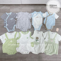 [ Nous ] Set 2 Body suit Nous cho bé trai bé gái - body chip nous