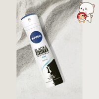[ NỮ ] Xịt Ngăn Mùi NIVEA Black&White Ngăn Vệt Ố Vàng 150ML - Thanh Mát Dịu Nhẹ (150 ml)
