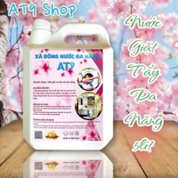 🌈 Nước giặt tẩy rửa, Xà bông nước đa năng, AT9, Loại 5 lít đậm đặc, Đặc biệt công nghệ mới giăt tẩy không lem màu vải