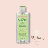 🌸 Nước hoa hồng (Toner) Simple Kind To Skin Soothing Facial Toner ☀️☀️☀️