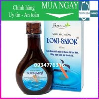 ✅ Nước súc miệng cai thuốc lá Boni-smok giúp cái thuốc lá 150-250ml