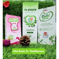 ✅ Nước tắm thảo dược trẻ em, Baby Moon, Dr. papie hết rôm sảy, mụn nhọt, viêm da tiết bã