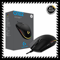 [ 𝐂𝐇Ố𝐓 𝐒𝐀𝐋𝐄 ] Chuột chơi game, chuột máy tính có dây G102 RBG Độ Chính Xác Cao 8000DPI