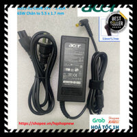 [ 𝐂𝐇Ố𝐓 𝐒𝐀𝐋𝐄 ] [Sạc zin] SẠC LAPTOP ACER ASPIRE A315, A315-31-C8GB 19V  - 3.42A  - 65W Chân to 5.5 x 1.7 mm