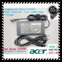 [ 𝐂𝐇Ố𝐓 𝐒𝐀𝐋𝐄 ] Sạc laptop Acer Aspire V15 V5-591, V5-591G-54EK 19V - 7.1A - 135W  Chân 5.5 *1.7 mm