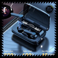 [ 𝐂𝐇Ố𝐓 𝐒𝐀𝐋𝐄 ] Tai nghe bluetooth nhét tai M19 Pro TWS 5.1 - Cảm ứng không dây, Chống Nước iosX7 đàm thoại nghe n