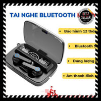 [ 𝐂𝐇Ố𝐓 𝐒𝐀𝐋𝐄 ] Tai nghe bluetooth nhét tai M19 Pro TWS 5.1 - Cảm ứng không dây, Chống Nước iosX7 đàm thoại nghe n