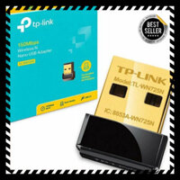 [ 𝐂𝐇Ố𝐓 𝐒𝐀𝐋𝐄 ] Usb wifi Tp-link WN725N Nano Chuẩn N Tốc Độ 150Mbps - bộ chuyển đổi usb thu bắt sóng wifi cho pc l