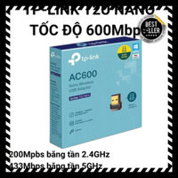[ 𝐂𝐇Ố𝐓 𝐒𝐀𝐋𝐄 ] Usb Wifi TP-Link chuẩn AC600 Mbps 5Ghz thu sóng Wifi băng tần kép Gigabit Archer T2U Nano /  T2U P