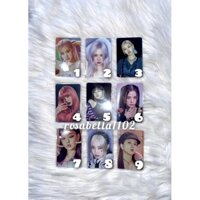 [ OFFICIAL ] Thẻ bo góc Photocard các thành viên BLACKPINK Photobook 4+1