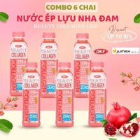 [ OKF HÀN QUÔC] COMBO 6 CHAI Nước nha đam lựu beauty collagen OKF Hàn Quốc 500ml (Link mới nha, link cũ bị xóa)
