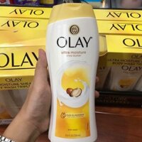 { OLAY MỸ } SỮA TẮM OLAY ULTRA MOISTURE SHEA BUTTER 700ML