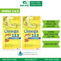 ✅ Omega 3.6.9 Lọ 60 Viên- Bổ mắt,sáng mắt-NHÀ THUỐC ANH ĐÀO [CHÍNH HÃNG]