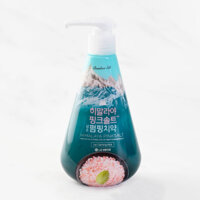 🇰🇷 [ON THE BODY] Himalaya Pinksalt Pumping Toothpaste 285g, Kem đánh răng bơm muối hồng Himalaya 285g, Ice Calming Mint, Chăm sóc răng miệng Hàn Quốc