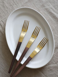 ~ ~ Ống hút Phương Tây Bộ Đồ Ăn Dao Kéo Thìa Inox 304 Giá Trị Cao Bít Tết Dao Kéo Món Tráng Miệng Thìa Bộ Househ