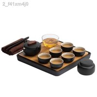 ❏ Ông Nanshan Han Ding bộ trà hoàn chỉnh ấm tách gốm sứ Kung Fu gia dụng Nhật Bản