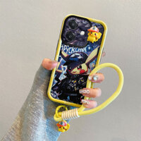 ✷ ❈ Ốp lưng cặp đôi hoạt hình búp bê OPPO A3X A3 Pro A79 A60 A18 A38 A58 A78 A98 A77S A57 A76 A96 A17 A17K 2024 Có Vỏ bảo vệ ống kính dây cầm tay Luffy Doremon CellPhone Case OppoA3