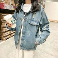 [ Order ] Áo khoác jean cào rách