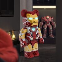 [ ORDER ] Bearbrick Ironman Người Sắt Lego 1000%