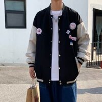 [ ORDER TAOBAO] Áo Khoác Bomber Có Khoá Tay Kiểu Hàn Quốc Các Thứ