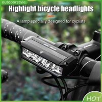 ♥♥ outdoorstyle ♥ Bike Light Aluminium Alloy Bicycle Flashlight Cycling Accessories (Style A)