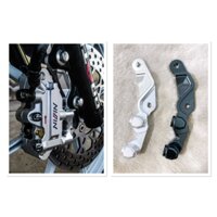 [ Pad heo dầu thắng đĩa ]_Pad trước RAIDER/SATRIA đĩa 260-267 gắn heo dầu NISSIN/ BREMB0 4pis lỗ trụ 6-8_Pát ĐEN & Trắng