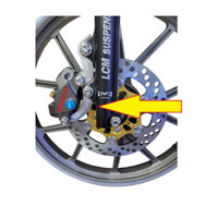 💎 PÁT CNC - pas nhôm gắn ex150 (phuộc LCM ex150) heo 2pis đối xứng (đĩa 220mm)