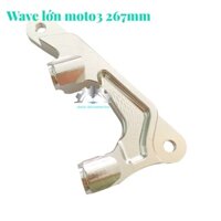 👉 Pát CNC 💎 Pát Trước Wave110 Rsx Future Led gắn Heo Dầu Moto3 2piston đối xứng đi đĩa size 260/267mm