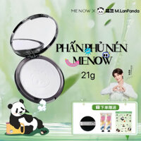 [𝐌𝐄𝐍𝐎𝐖] Phấn phủ nén Menow gấu trúc 21g (Tặng kèm quà)