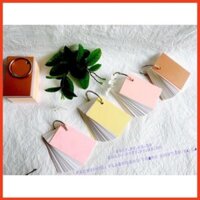 ( Phanngoclinh ) ( CC2016 ) Flashcard trắng 2000 thẻ dày vừa+ bìa vân 3D hoặc bìa ánh kim