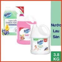 ( Phanngoclinh ) ( CC2016 ) Nước Lau Sàn Sunlight Can 3,8kg