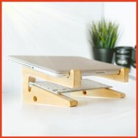 ( Phanngoclinh ) ( CC2016 ) Giá đỡ laptop gỗ tự nhiên phong cách tối giản Minimalism tiện dụng