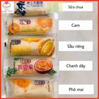 ( Phanngoclinh ) ( CC2016 ) Combo 1kg Bánh Sữa Chua Mix Đủ 5 Loại - Đài Loan (tầm 41~43 cái)