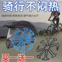 🔥 Phổ biến cho nam và nữ 🔥 Đội mũ bảo hiểm không làm mất đi kiểu tóc của bạn Thông Gió Thoáng Khí Đi Xe Đạp Mũ Bảo Hiểm Xe Máy Mũ Bảo Hiểm Lót Miếng có hàng sẵn Lót Chống Biến Dạng Mũ Bảo Hiểm Silicon Pad Ngăn ngừa mùi hôi An toàn mùa hè Mũ bảo hiểm đi