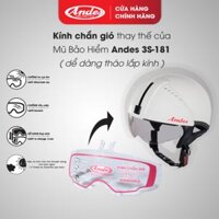 [ Phụ Kiện ] Kính Chắn Gió Thay Thế Của Mũ Bảo Hiểm Andes 3S-181