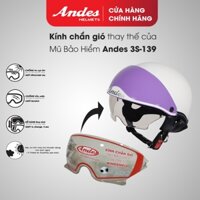 [ Phụ Kiện ] Kính Chắn Gió Thay Thế Của Mũ Bảo Hiểm Andes 3S-139