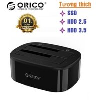 ¤ PHỤ KIỆN LAPTOP ¤ Đế Cắm Ổ Cứng Orico 6228US3-C Docking ORICO 6228US3-C Chính Hãng - Bảo hành 12 tháng