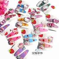 🔥 Phụ kiện tóc dễ thương cho bé gái 🔥 ins có hàng sẵn 2025 Y2K Cô Gái Ngọt Ngào Phụ Kiện Tóc kẹp tóc nữ Kẹp tóc Hello Kitty ➳Mới Dễ Thương Hello Kitty Nơ Dâu BB Kẹp Trẻ Em Gãy Kẹp Tóc Bé Gái Bé Bên Kẹp Mũ♭