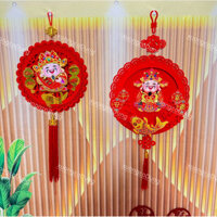[ phụ kiện trang trí Tết ] Liễng treo thần tài tròn trang trí ngày tết
