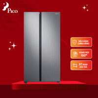 [ [Pico Official - Lắp đặt 0Đ HN HCM] Tủ Lạnh SBS Samsung RS62R5001M9/SV 647 Lít Inverter Silver ]